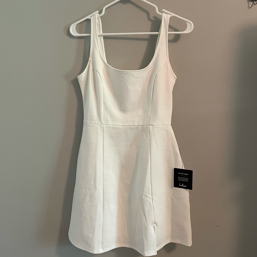 White lulus dress